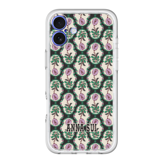 スリムプロテクションプレミアムケース［ ANNA SUI - ROSE CAMEO ］