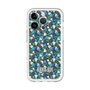スリムプロテクションプレミアムケース［ ANNA SUI - HEARTS VINE - BLUE ］