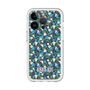 スリムプロテクションプレミアムケース［ ANNA SUI - HEARTS VINE - BLUE ］