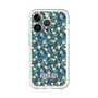 スリムプロテクションプレミアムケース［ ANNA SUI - HEARTS VINE - BLUE ］