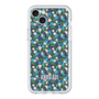 スリムプロテクションプレミアムケース［ ANNA SUI - HEARTS VINE - BLUE ］