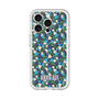 スリムプロテクションプレミアムケース［ ANNA SUI - HEARTS VINE - BLUE ］