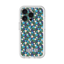 スリムプロテクションプレミアムケース［ ANNA SUI - HEARTS VINE - BLUE ］