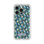 スリムプロテクションプレミアムケース［ ANNA SUI - HEARTS VINE - BLUE ］