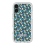 スリムプロテクションプレミアムケース［ ANNA SUI - HEARTS VINE - BLUE ］
