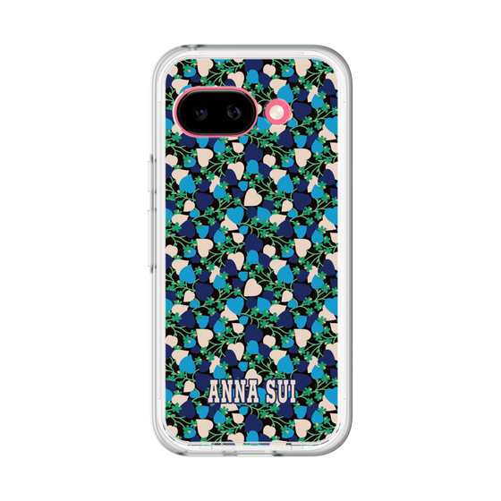 スリムプロテクションプレミアムケース［ ANNA SUI - HEARTS VINE - BLUE ］