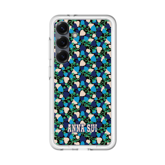 スリムプロテクションプレミアムケース［ ANNA SUI - HEARTS VINE - BLUE ］