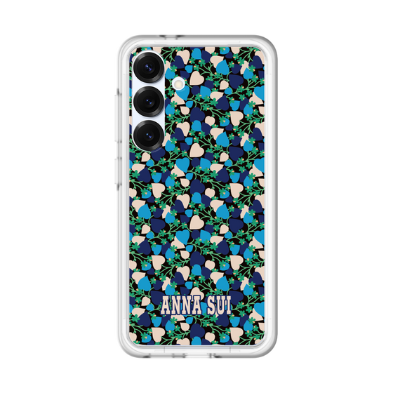 スリムプロテクションプレミアムケース［ ANNA SUI - HEARTS VINE - BLUE ］