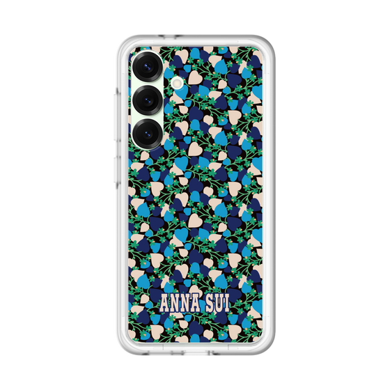 スリムプロテクションプレミアムケース［ ANNA SUI - HEARTS VINE - BLUE ］