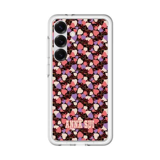 スリムプロテクションプレミアムケース［ ANNA SUI - HEARTS VINE - PINK ］