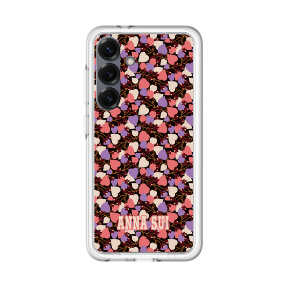 スリムプロテクションプレミアムケース［ ANNA SUI - HEARTS VINE - PINK ］