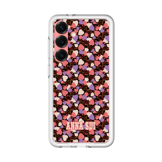 スリムプロテクションプレミアムケース［ ANNA SUI - HEARTS VINE - PINK ］