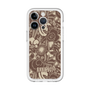 スリムプロテクションプレミアムケース［ ANNA SUI - STITCHED FLORAL ］