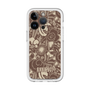 スリムプロテクションプレミアムケース［ ANNA SUI - STITCHED FLORAL ］