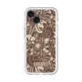 スリムプロテクションプレミアムケース［ ANNA SUI - STITCHED FLORAL ］