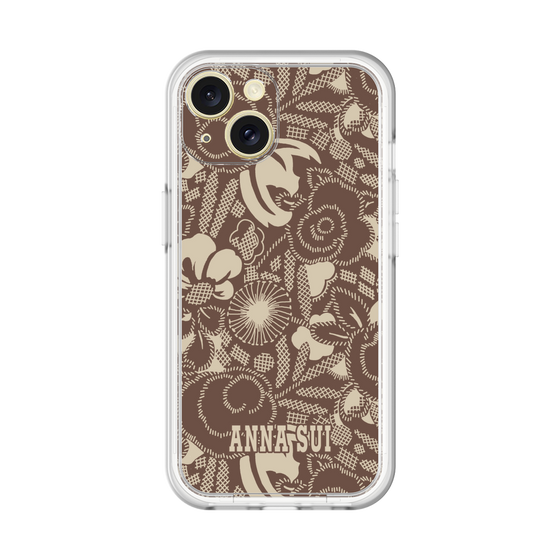 スリムプロテクションプレミアムケース［ ANNA SUI - STITCHED FLORAL ］