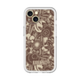 スリムプロテクションプレミアムケース［ ANNA SUI - STITCHED FLORAL ］