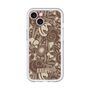 スリムプロテクションプレミアムケース［ ANNA SUI - STITCHED FLORAL ］