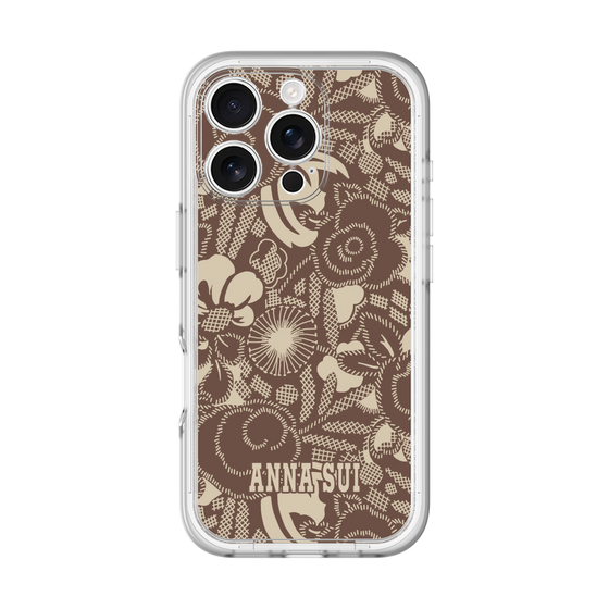 スリムプロテクションプレミアムケース［ ANNA SUI - STITCHED FLORAL ］