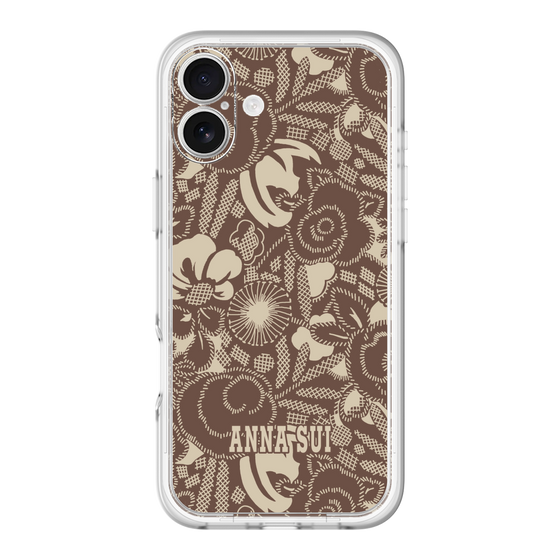 スリムプロテクションプレミアムケース［ ANNA SUI - STITCHED FLORAL ］