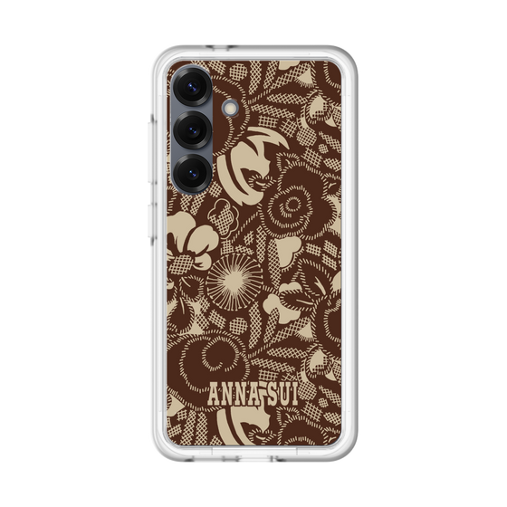 スリムプロテクションプレミアムケース［ ANNA SUI - STITCHED FLORAL ］