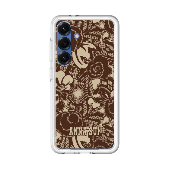 スリムプロテクションプレミアムケース［ ANNA SUI - STITCHED FLORAL ］