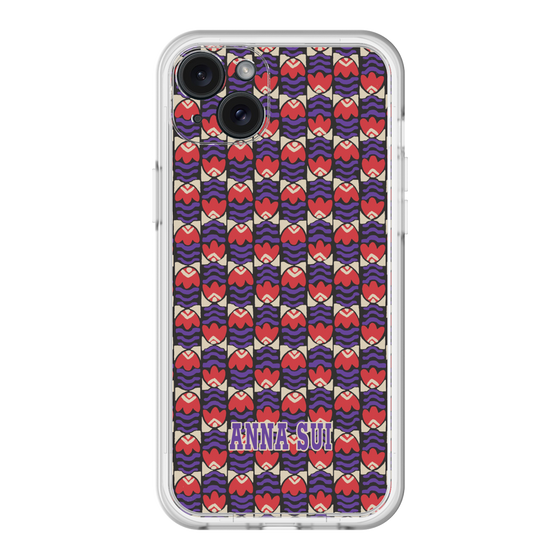 スリムプロテクションプレミアムケース［ ANNA SUI - TULIPS ］