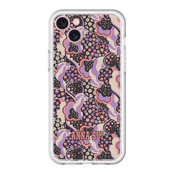 スリムプロテクションプレミアムケース［ ANNA SUI - WAVY CLOUDS ］
