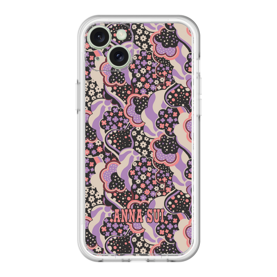 スリムプロテクションプレミアムケース［ ANNA SUI - WAVY CLOUDS ］