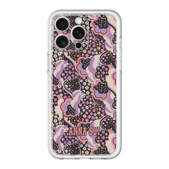 スリムプロテクションプレミアムケース［ ANNA SUI - WAVY CLOUDS ］