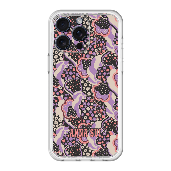 スリムプロテクションプレミアムケース［ ANNA SUI - WAVY CLOUDS ］