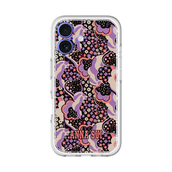 スリムプロテクションプレミアムケース［ ANNA SUI - WAVY CLOUDS ］