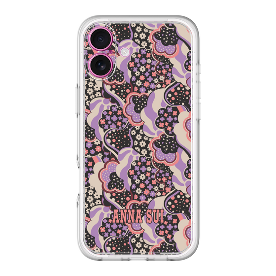 スリムプロテクションプレミアムケース［ ANNA SUI - WAVY CLOUDS ］