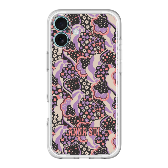 スリムプロテクションプレミアムケース［ ANNA SUI - WAVY CLOUDS ］