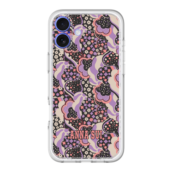 スリムプロテクションプレミアムケース［ ANNA SUI - WAVY CLOUDS ］