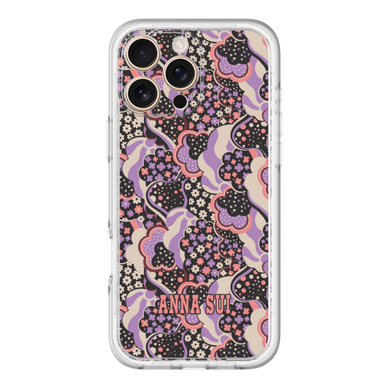 スリムプロテクションプレミアムケース［ ANNA SUI - WAVY CLOUDS ］