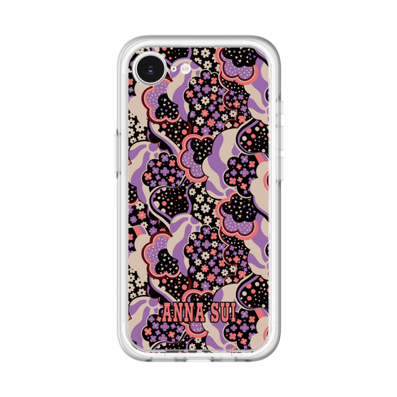 スリムプロテクションプレミアムケース［ ANNA SUI - WAVY CLOUDS ］