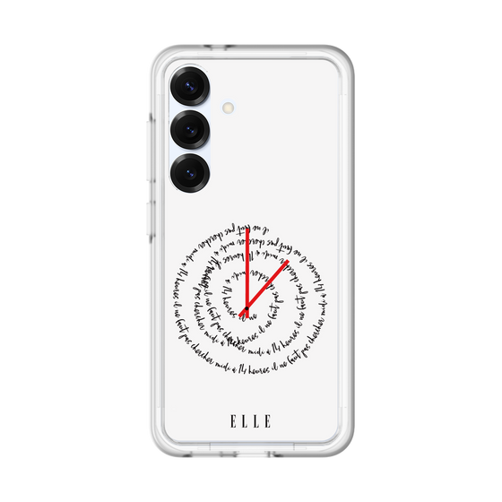 スリムプロテクションプレミアムケース［ ELLE - Do not look to 12 to 2 p.m. ］