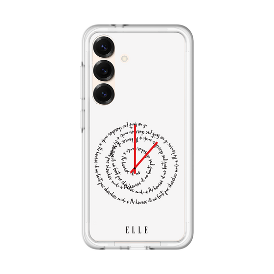 スリムプロテクションプレミアムケース［ ELLE - Do not look to 12 to 2 p.m. ］