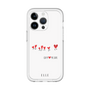 スリムプロテクションプレミアムケース［ ELLE - Let who love me follow me - ホワイト ］