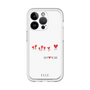スリムプロテクションプレミアムケース［ ELLE - Let who love me follow me - ホワイト ］