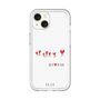 スリムプロテクションプレミアムケース［ ELLE - Let who love me follow me - ホワイト ］