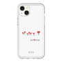 スリムプロテクションプレミアムケース［ ELLE - Let who love me follow me - ホワイト ］