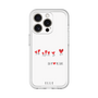 スリムプロテクションプレミアムケース［ ELLE - Let who love me follow me - ホワイト ］