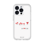 スリムプロテクションプレミアムケース［ ELLE - Let who love me follow me - ホワイト ］