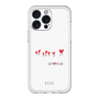 スリムプロテクションプレミアムケース［ ELLE - Let who love me follow me - ホワイト ］