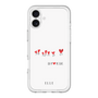 スリムプロテクションプレミアムケース［ ELLE - Let who love me follow me - ホワイト ］