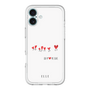 スリムプロテクションプレミアムケース［ ELLE - Let who love me follow me - ホワイト ］