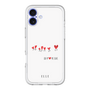 スリムプロテクションプレミアムケース［ ELLE - Let who love me follow me - ホワイト ］