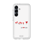 スリムプロテクションプレミアムケース［ ELLE - Let who love me follow me - ホワイト ］